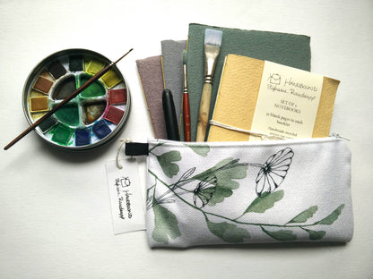 Zippered Cotton Canvas Pencil Case | The Estonian