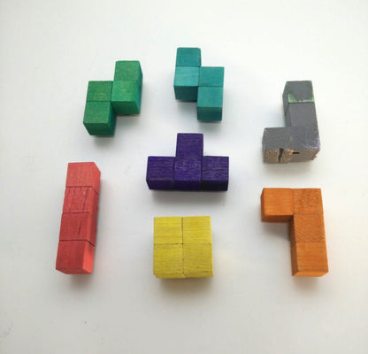 Tetromino Magnets