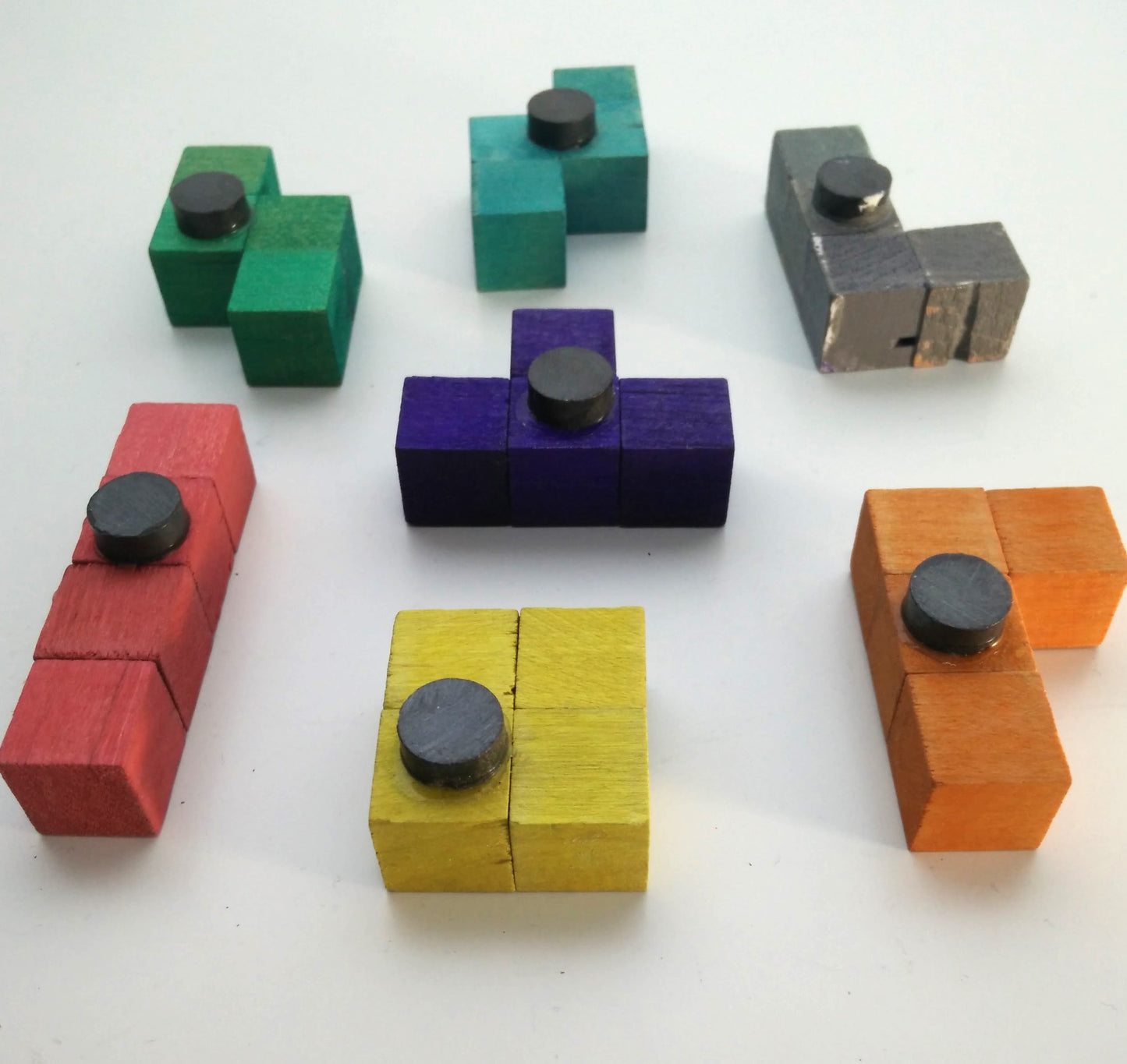 Tetromino Magnets