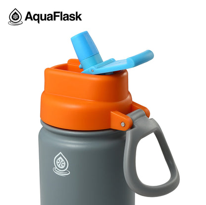 AquaFlask Kids FlipSip 414mL (14oz) Water Bottles