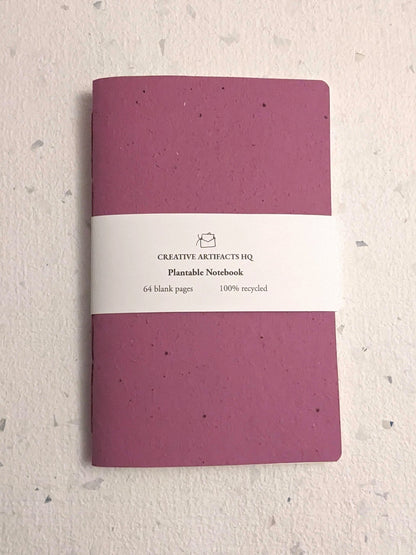 Large | Plantable Cotton Notebook