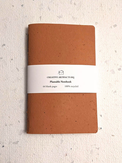 Large | Plantable Cotton Notebook