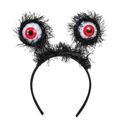 10pcs Halloween Funny New Eyeball Headband Party Dance Dress Up Props Horror Holiday DIY Decorations