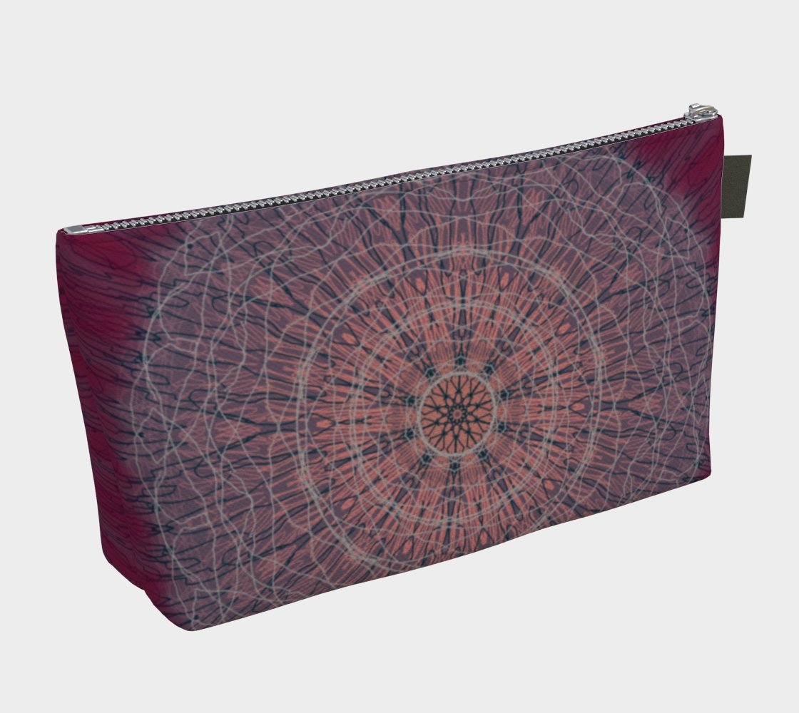 Zippered Project Bag | Meditative Mandala